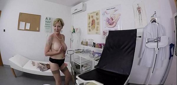  busty granny gets pov fucked by her doctor